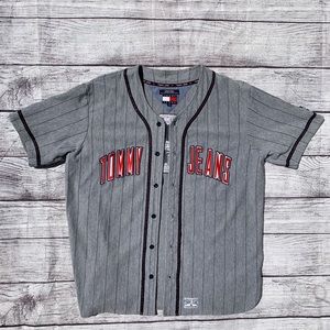 Tommy jeans baseball jersey size medium